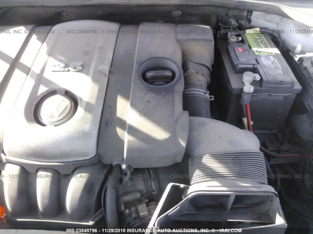 3VWRZ71KX9M165230 - 2009 VOLKSWAGEN JETTA SE/SEL SILVER photo 10