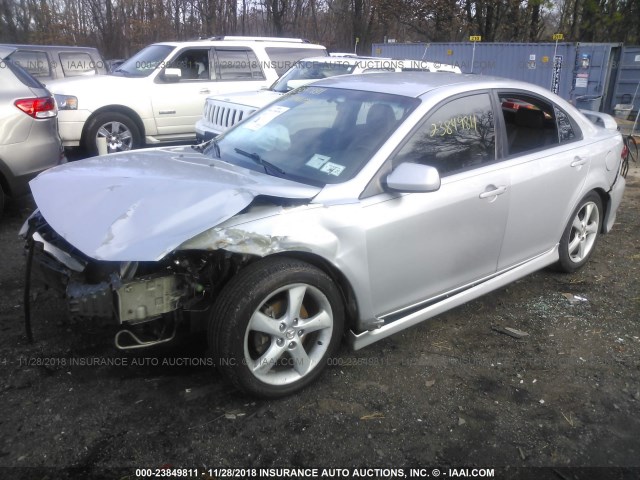 1YVFP84D945N89733 - 2004 MAZDA 6 GRAY photo 2