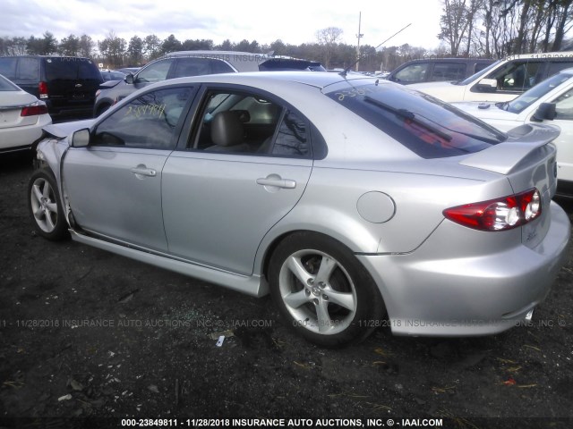 1YVFP84D945N89733 - 2004 MAZDA 6 GRAY photo 3