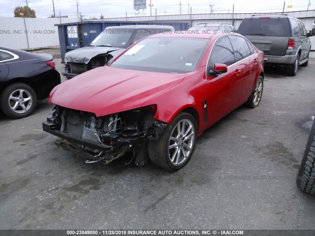 6G3F15RW7FL112106 - 2015 CHEVROLET SS RED photo 2