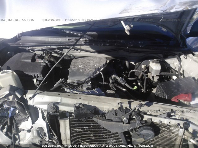 5TENX22N95Z132395 - 2005 TOYOTA TACOMA SILVER photo 10