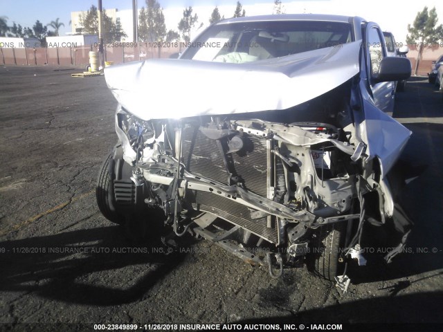 5TENX22N95Z132395 - 2005 TOYOTA TACOMA SILVER photo 6