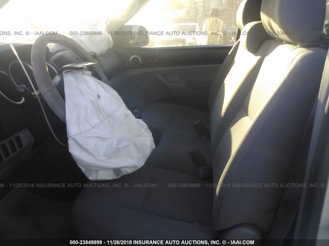 5TENX22N95Z132395 - 2005 TOYOTA TACOMA SILVER photo 8