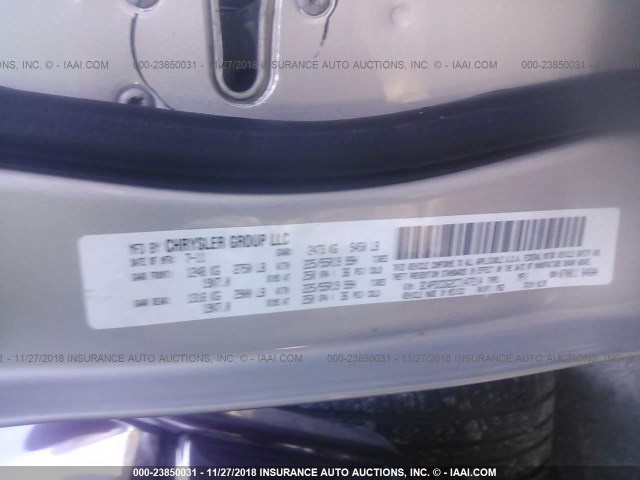 3C4PDCDG2CT147214 - 2012 DODGE JOURNEY CREW SILVER photo 8