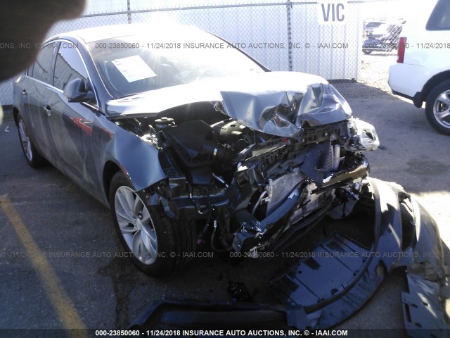 2G4GM5EX6H9117777 - 2017 BUICK REGAL GRAY photo 6