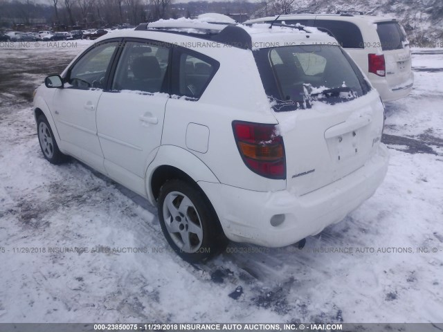 5Y2SM62864Z407857 - 2004 PONTIAC VIBE WHITE photo 3