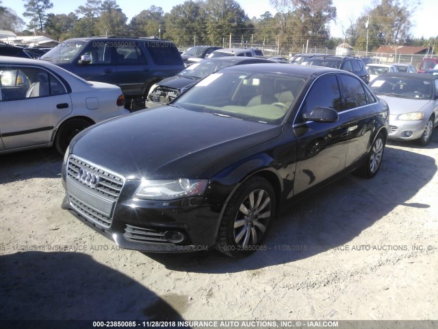 WAUEFAFL3AN061548 - 2010 AUDI A4 PREMIUM PLUS BLACK photo 2