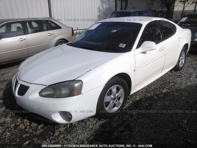 2G2WP552561182003 - 2006 PONTIAC GRAND PRIX WHITE photo 2