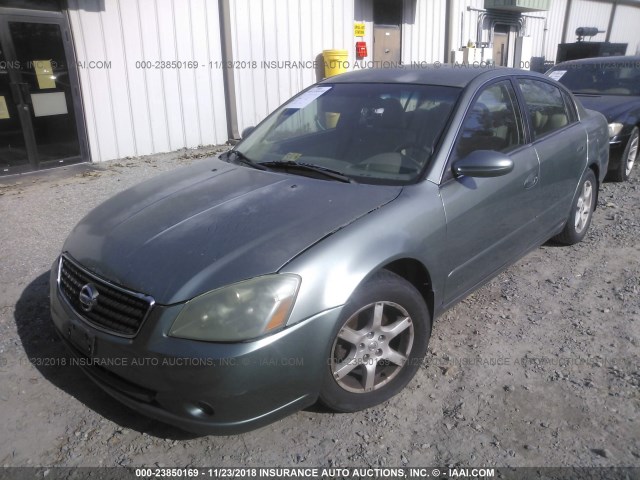 1N4AL11D66C161095 - 2006 NISSAN ALTIMA S/SL GREEN photo 2