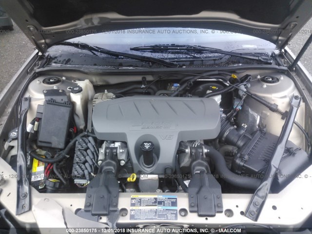 2G2WP552471214120 - 2007 PONTIAC GRAND PRIX GOLD photo 10