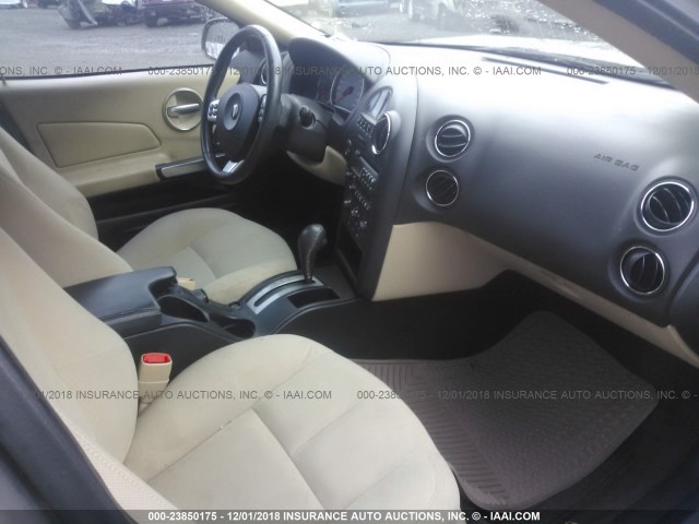 2G2WP552471214120 - 2007 PONTIAC GRAND PRIX GOLD photo 5