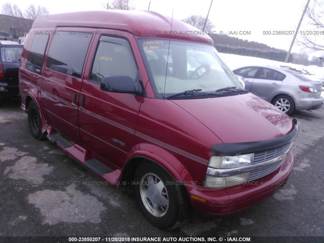 1GBDM19W8YB181954 - 2000 CHEVROLET ASTRO RED photo 1