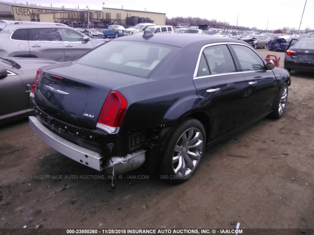 2C3CCAEG0JH148506 - 2018 CHRYSLER 300 LIMITED GRAY photo 4