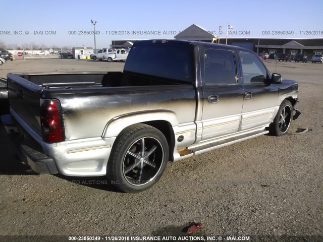 2GCEC13T351235139 - 2005 CHEVROLET SILVERADO C1500 GRAY photo 4