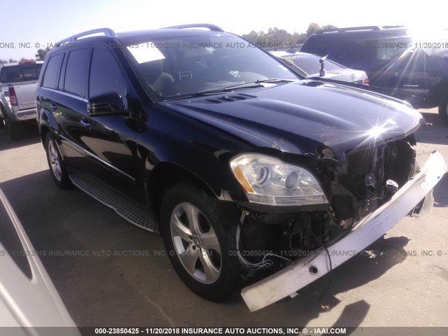 4JGBF7BE8BA674494 - 2011 MERCEDES-BENZ GL 450 4MATIC BLACK photo 1