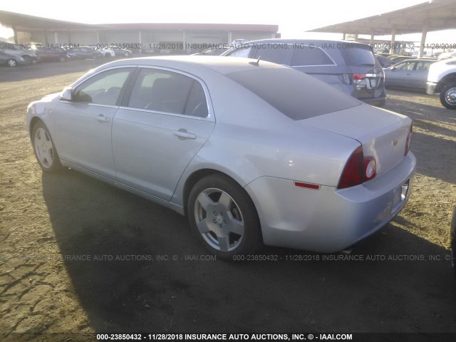 1G1ZJ57778F159913 - 2008 CHEVROLET MALIBU 2LT SILVER photo 3