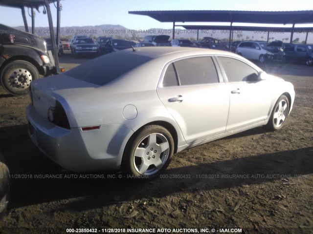 1G1ZJ57778F159913 - 2008 CHEVROLET MALIBU 2LT SILVER photo 4