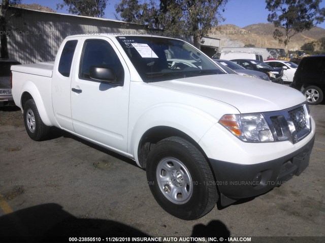 1N6BD0CT9EN772782 - 2014 NISSAN FRONTIER S/SV WHITE photo 1