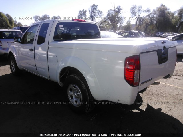 1N6BD0CT9EN772782 - 2014 NISSAN FRONTIER S/SV WHITE photo 3