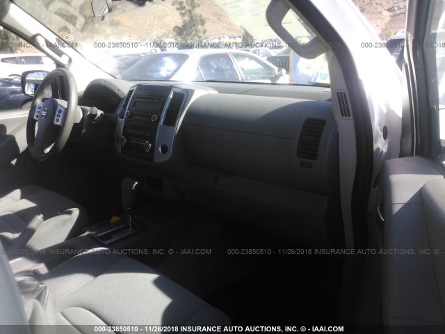 1N6BD0CT9EN772782 - 2014 NISSAN FRONTIER S/SV WHITE photo 5