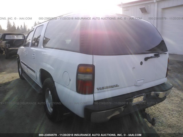 3GKFK16Z23G207655 - 2003 GMC YUKON XL K1500 WHITE photo 3