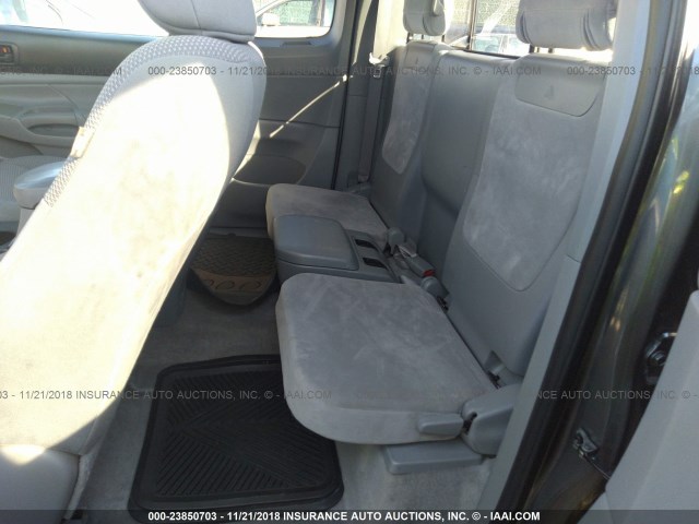 5TFUU4EN7BX005689 - 2011 TOYOTA TACOMA ACCESS CAB ნაცრისფერი ფოტო 8