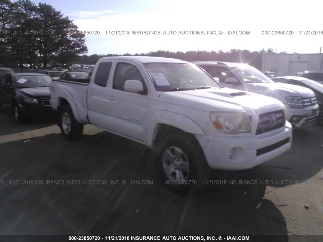 5TEUU4EN3AZ736949 - 2010 TOYOTA TACOMA ACCESS CAB თეთრი ფოტო 1