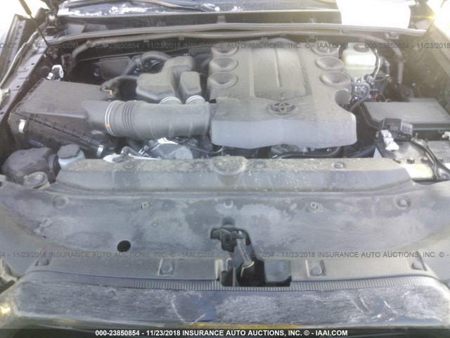 JTEBU5JRXJ5534128 - 2018 TOYOTA 4RUNNER SR5 PREM/LTDL/TRAIL/TRD Czarny zdjęcie 10