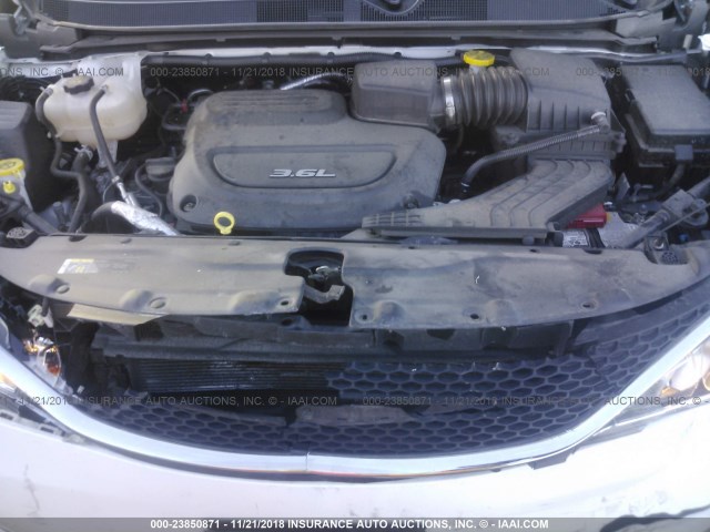 2C4RC1BG4JR204127 - 2018 CHRYSLER PACIFICA TOURING L 白色 照片 10