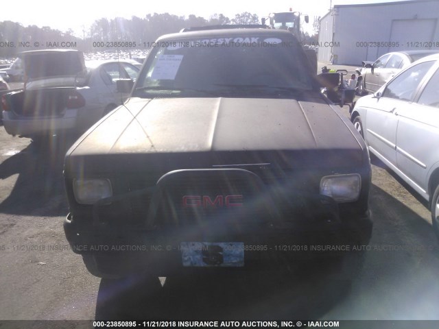 1GKDT13W8R2508737 - 1994 GMC S15 JIMMY BLACK photo 6