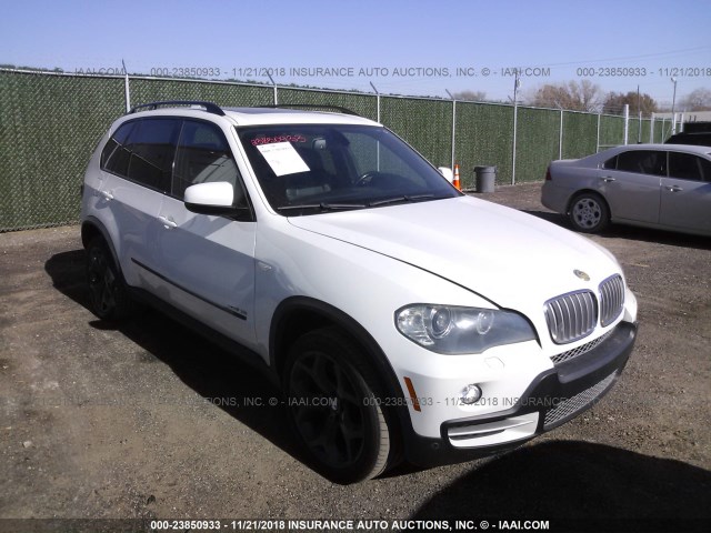 5UXFE83559L308969 - 2009 BMW X5 WHITE photo 1