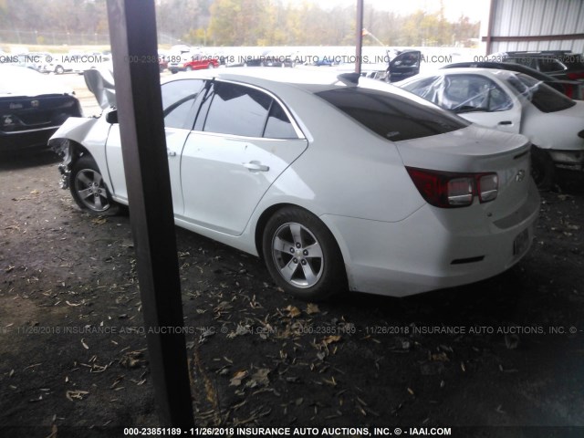 1G11B5SL0FF161806 - 2015 CHEVROLET MALIBU LS WHITE photo 3