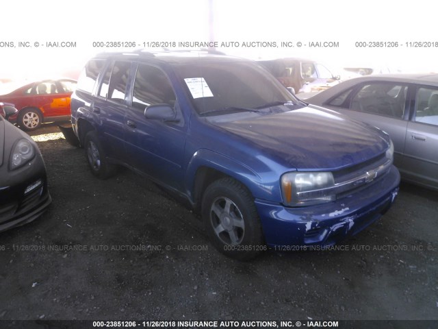 1GNDT13S962223279 - 2006 CHEVROLET TRAILBLAZER LS/LT BLUE photo 1