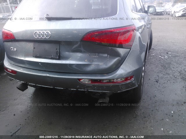 WA1LFBFP5EA105446 - 2014 AUDI Q5 PREMIUM PLUS GRAY photo 6