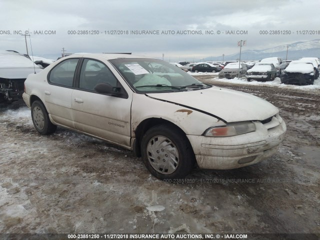 1B3EJ56H0XN640141 - 1999 DODGE STRATUS ES WHITE photo 1