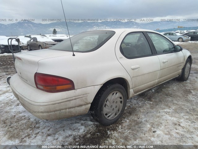 1B3EJ56H0XN640141 - 1999 DODGE STRATUS ES WHITE photo 4