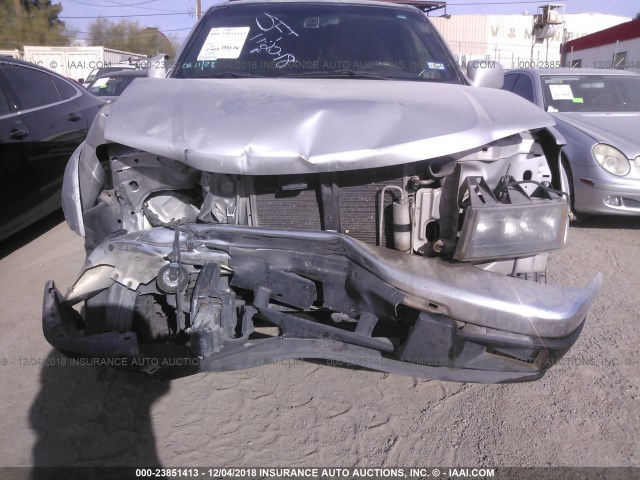 1GTJSCDE1A8133262 - 2010 GMC CANYON SLE SILVER photo 6