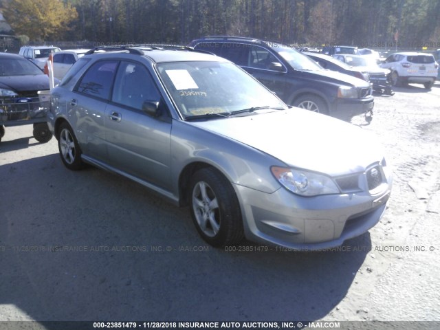 JF1GG61637H809896 - 2007 SUBARU IMPREZA 2.5I SILVER photo 1