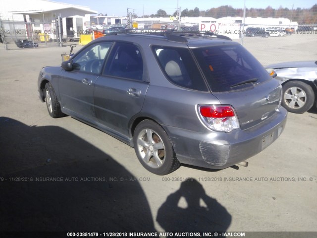 JF1GG61637H809896 - 2007 SUBARU IMPREZA 2.5I SILVER photo 3