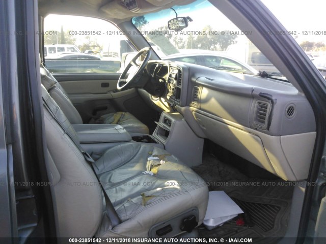 1GKEK13T41J214761 - 2001 GMC YUKON GRAY photo 5