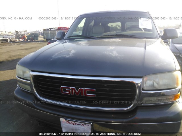 1GKEK13T41J214761 - 2001 GMC YUKON GRAY photo 6