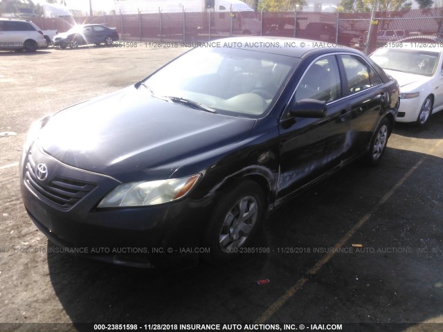 4T1BE46K67U151448 - 2007 TOYOTA CAMRY NEW GENERAT CE/LE/XLE/SE BLACK photo 2