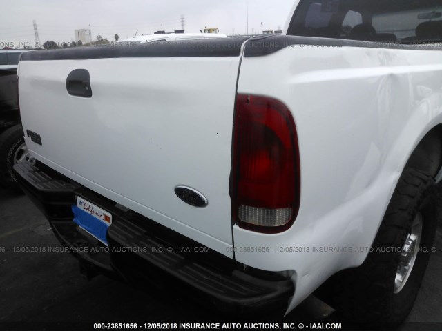 1FTSW30L4YEA61501 - 2000 FORD F350 SRW SUPER DUTY WHITE photo 6