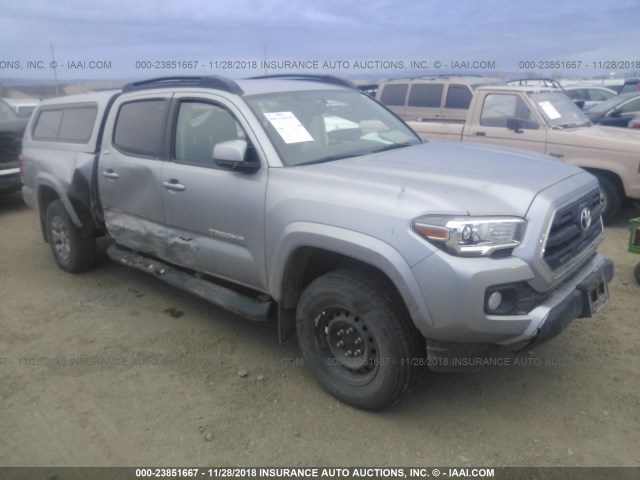 3TMDZ5BN8GM008853 - 2016 TOYOTA TACOMA DBL CAB/SR5/TRD SPORT/OR SILVER photo 1