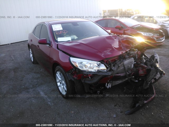 1G11D5RR9DF113562 - 2013 CHEVROLET MALIBU 1LT RED photo 1