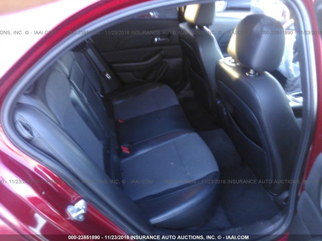 1G11D5RR9DF113562 - 2013 CHEVROLET MALIBU 1LT RED photo 8