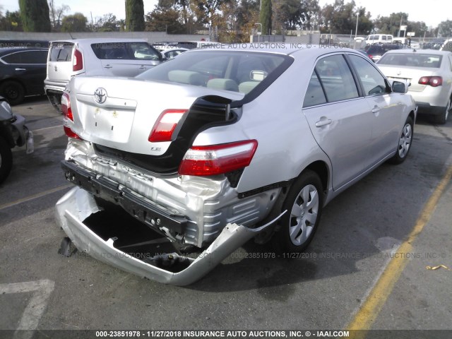 4T4BE46K79R115664 - 2009 TOYOTA CAMRY SE/LE/XLE 银色 照片 4
