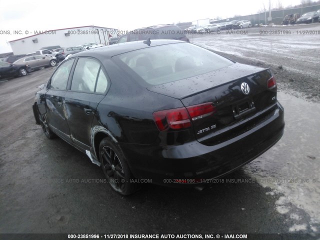 3VWD17AJXJM254194 - 2018 VOLKSWAGEN JETTA SPORT BLACK photo 3