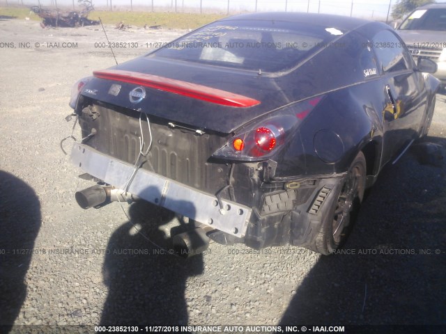 JN1AZ34DX6M302893 - 2006 NISSAN 350Z COUPE BLACK photo 6