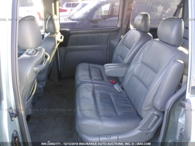 5FNRL18944B050642 - 2004 HONDA ODYSSEY EXL SILVER photo 8